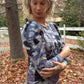 Sweater Iris gris abstract