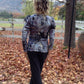 Sweater Iris gris abstract