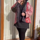 Chaqueta  reversible artemisa rosa